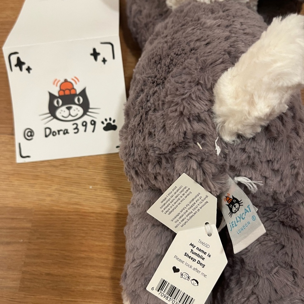 Jellycat Authentic Tumblie Sheep Dog – New with tag - Picture 4 of 5